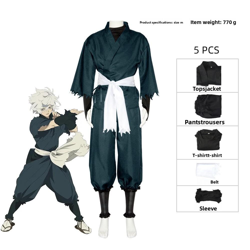 Hells Paradise Cosplay Costume With Polyester Fabric For Anime Role Play