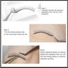 5/15 Pairs Training False Lashes False Eyelash Extension Practice Lashes Beginners Self Adhesive Lash Strips Eye Makeup Tools