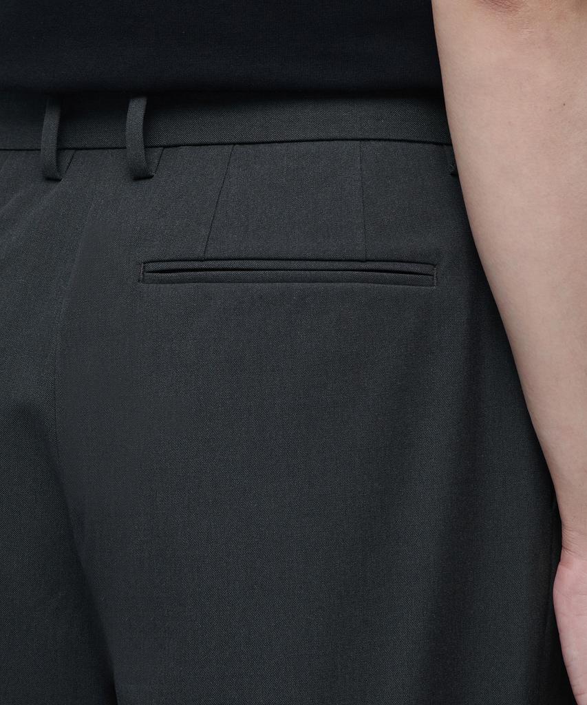MUSINSA STANDARD Side Adjust Two-Tuck Wide Slacks [Gray]