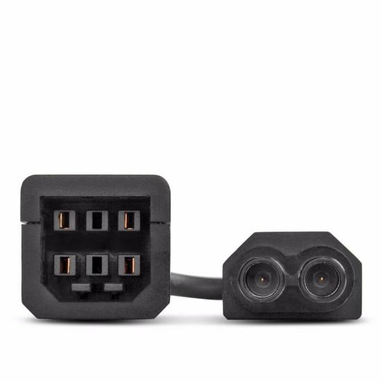 2-port Power Supply Adapter Cable for Converter AC Xbox 360 to Xbox 360