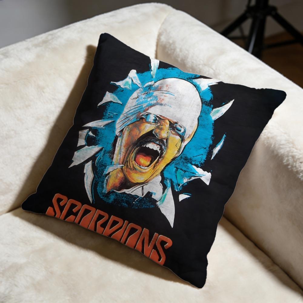 Trendy SScorpionsed Cushion Cover Soft Decorative Pillow Case Suitable for Bedroom Sofa Car Travel Use