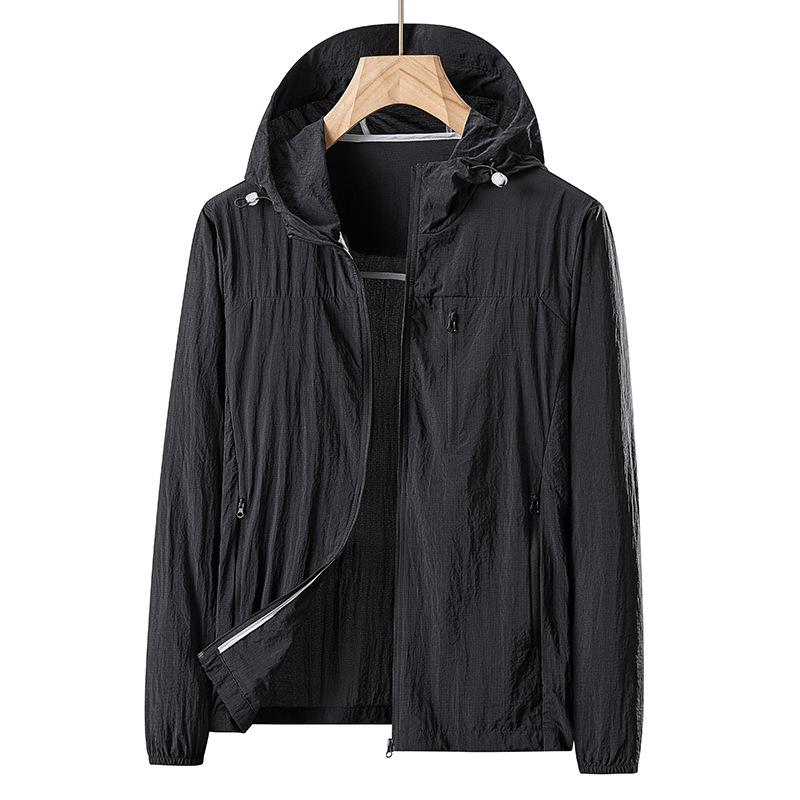 

Солнцезащитная куртка для птиц: Ультратонкий, дышащий ледяной шелк, устойчивый к УФ-излучению для мужчин и женщин, идеально подходит для занятий спортом на открытом воздухе летом. 3XL чёрный