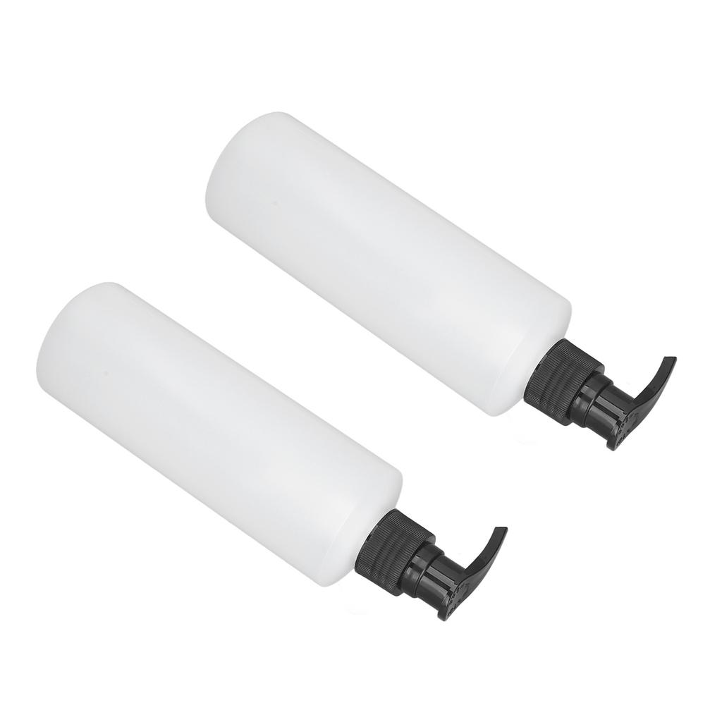 2 Stück 250ml Massageölspender Nachfüllbar Wiederverwendbar Creme Shampoo Pumpenspender für Massageölwärmer