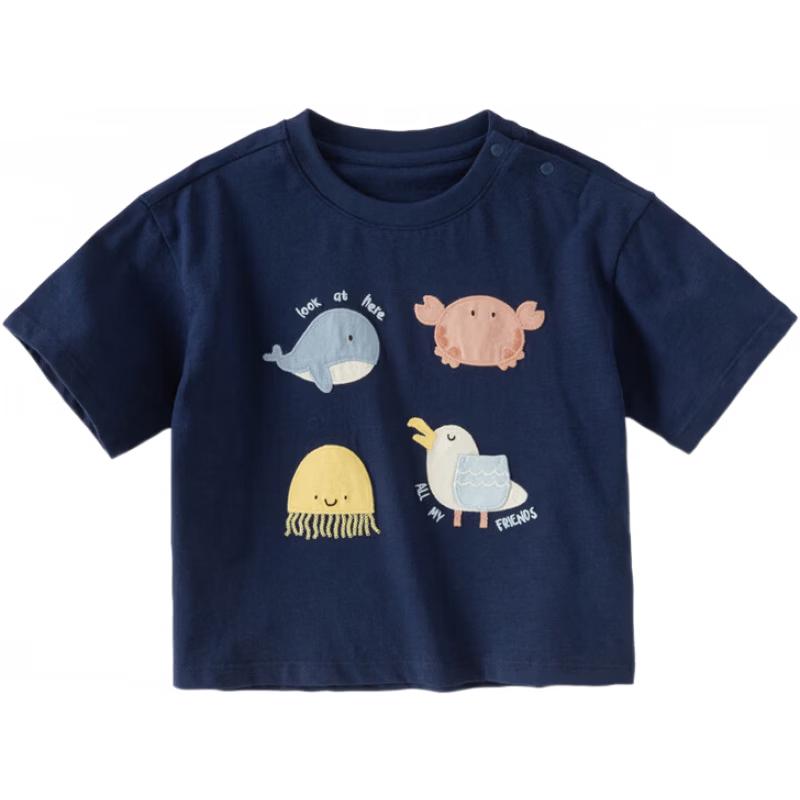 

DAVE & BELLA Boys Cotton Short Sleeve T-Shirt 100