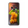 Shockproof Funda For Xiaomi Redmi A4 5G Case 6.88" Soft TPU Silicone Phone Cover For RedmiA4 2024 A 4 Capas Printed Heart Flower