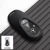Silicone Key Case Holder for Mercedes Benz S 400L C 260L Maybach S 480 W206 C200 Class C Fob Keychain Accessories