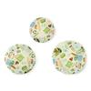 Set of 3 Washable Bowl Lids Elasticated Cloth Covers for Bread Proofing Baskets Food Preservation and Meal Storage