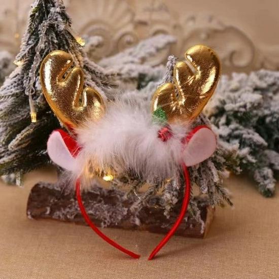 Christmas Party Decorations Children's Gift Hairband Headband Combo