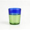 Vintage Color-Block High Borosilicate Glass Cup for Water, Tea, Coffee, & Milk