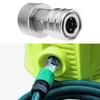 Garden Hose Adapter Stainless Steel GHT3/4 To 1/4 Quick Coupler With Nozzle Kit For Pressure Washers Simple Installation