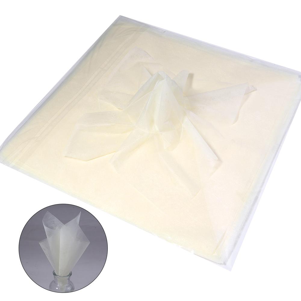38pcs/Lot 30x30cm Extractive Flower Arrangement Wrapping Paper Cotton Flower Wrapping Lining Paper Non-woven Floral Wrapping Pap