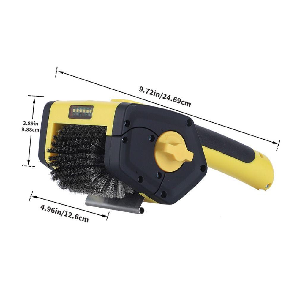 Handheld BBQ Grill Cleaning Brush Wireless Deep Cleaning Brush Electric Roller Brush  Outdoor Grill
