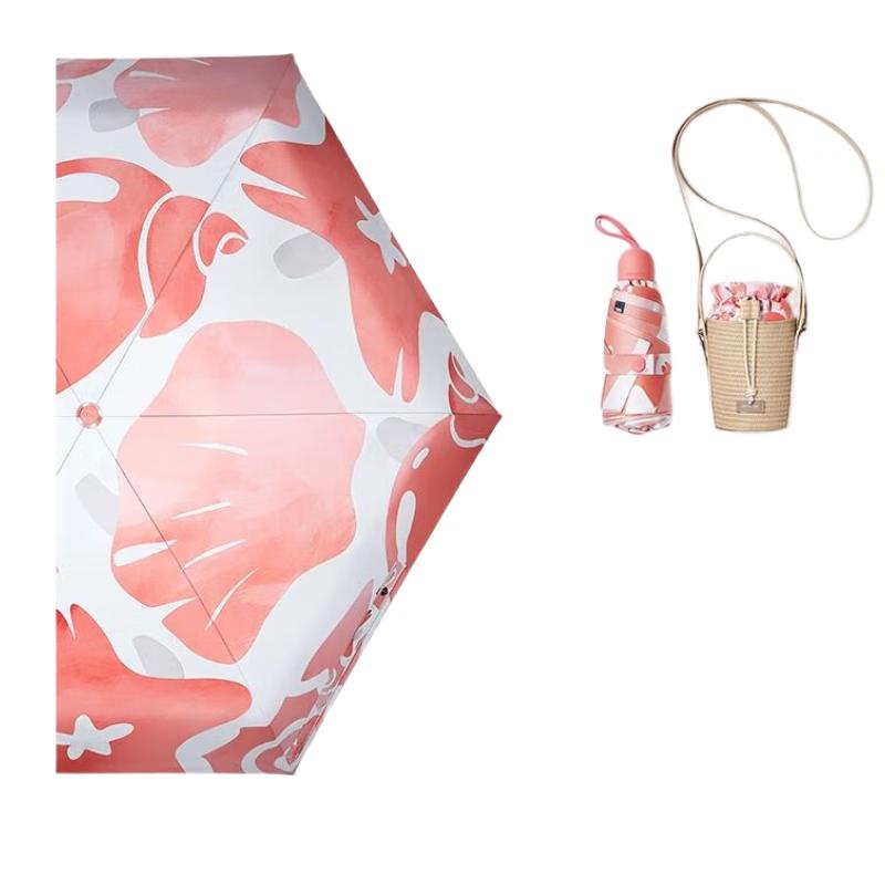 Beneunder Five-Fold Floral UV Sunshade Umbrella