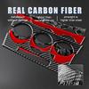 For Mazda 3 2010 2011 2012 2013 Radio Control Accent Sticker Interior Trim Car Accessories Car Styling Real Carbon Fiber