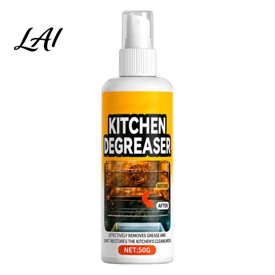 BBQ Grill Cleaner Spray Spray Heavy-Duty Grease Remover Kitchen Cleaner Effectively Multi-surface 50g