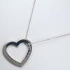 TIFFANY&Co. Heart Necklace Menard Collaboration Silver925 Heart 9.4g Women Used