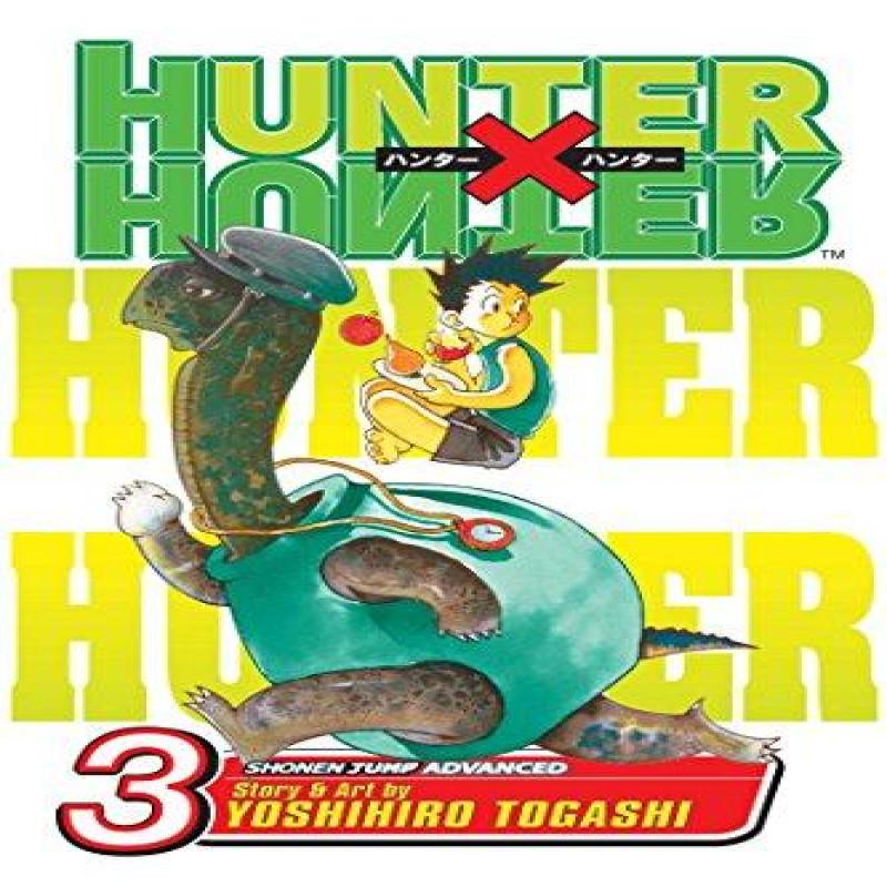 Hunter X Hunter Vol. 3 by Yoshihiro Togashi Paperback Book 9781591168492