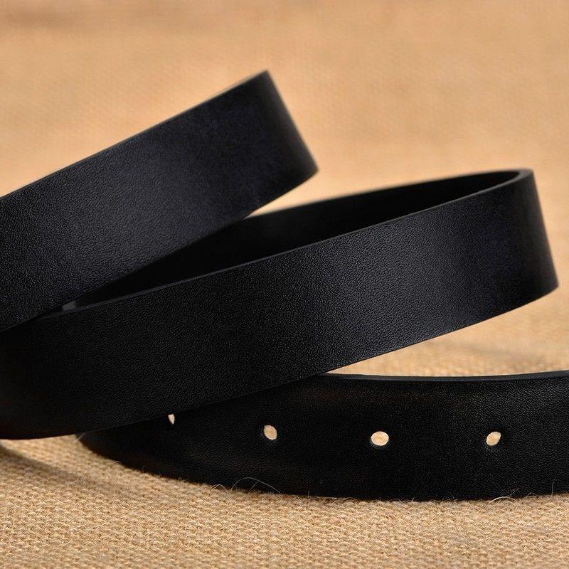 Black Vintage Sophisticated Buckle Belt For Women Ideal For Casual Denim Wear