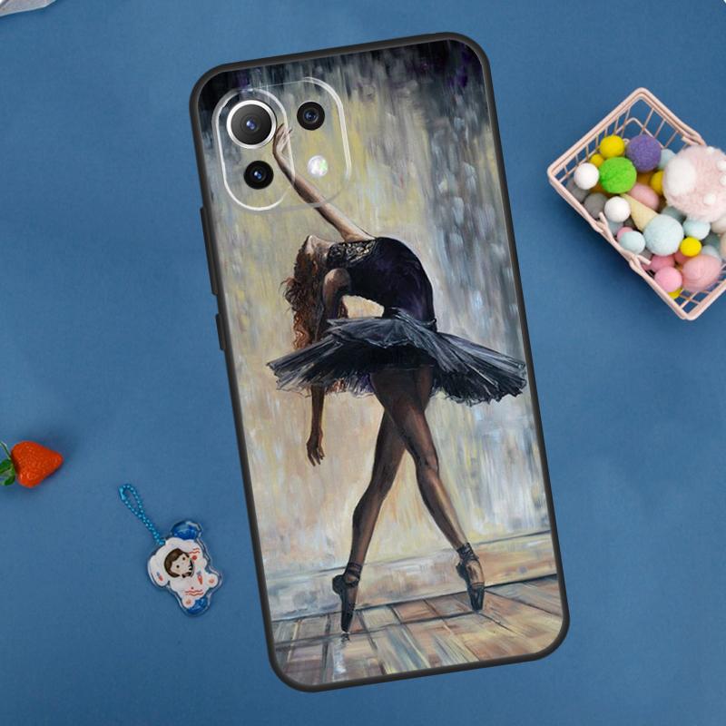 Ballet Ballerina Dancer Case For Xiaomi 15 Ultra 13 14 11T 12T 13T 14T Pro POCO X7 Pro F5 F6 M6 X3 X5 X6 Pro Coque