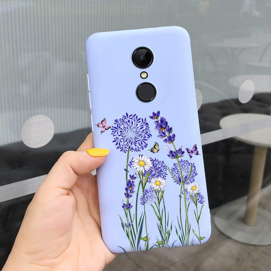Case For Xiaomi Redmi 5 Cover For Xiaomi Redmi 5 Plus Funda Cute Butterfly Painted Phone Case For Xiaomi Redmi5 5Plus Soft Coque