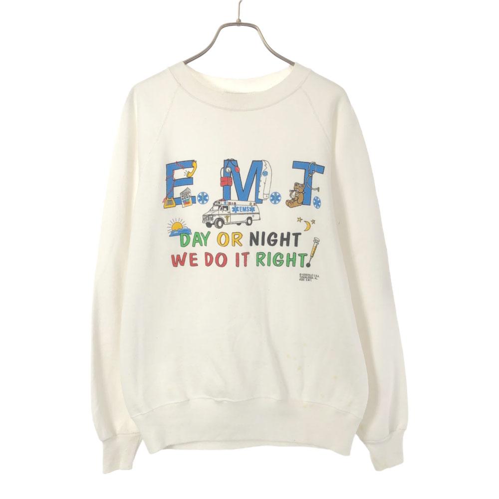 

Hanes 90s Made in the USA by ACTIVEWEAR Print Long sleeve trainer Men s Used