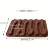 [Silicone Spoon Mold for DIY] 1pc Silicone Spoon Mold, Soap Aromatherapy Candle Plaster Polymer Clay Mold