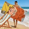 Asciugamano da Spiaggia Meister Eder Und Sein Pumuckl, Asciugamano Grande Morbido ad Asciugatura Rapida per Spiaggia Campeggio Nuoto