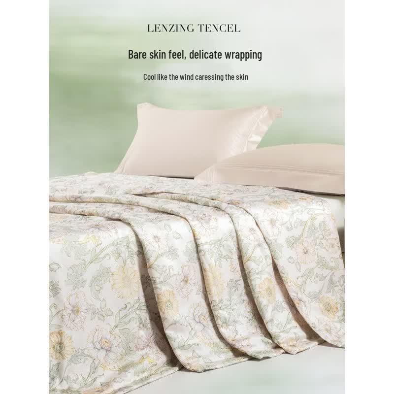 

Mengjie 60S Tencel Cooling Machine Washable Summer Quilt