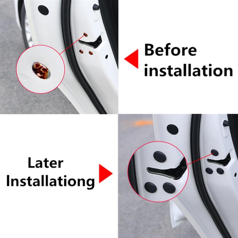12Pcs Car Door Lock Screw Protector Cover for Fiat Panda Bravo Punto Linea Croma 500 500X 595 Ducato Tipo Doblo Stilo Freemont