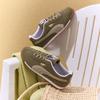 Puma Cow Split Leather Thin Sole Retro Lace-Up Non-Slip Low-Top Casual Shoes Unisex casual shoes 402362-08