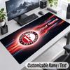 Custom Name Text Mouse Pad Feyenoord Personalized Desk Pad For Work And Gaming