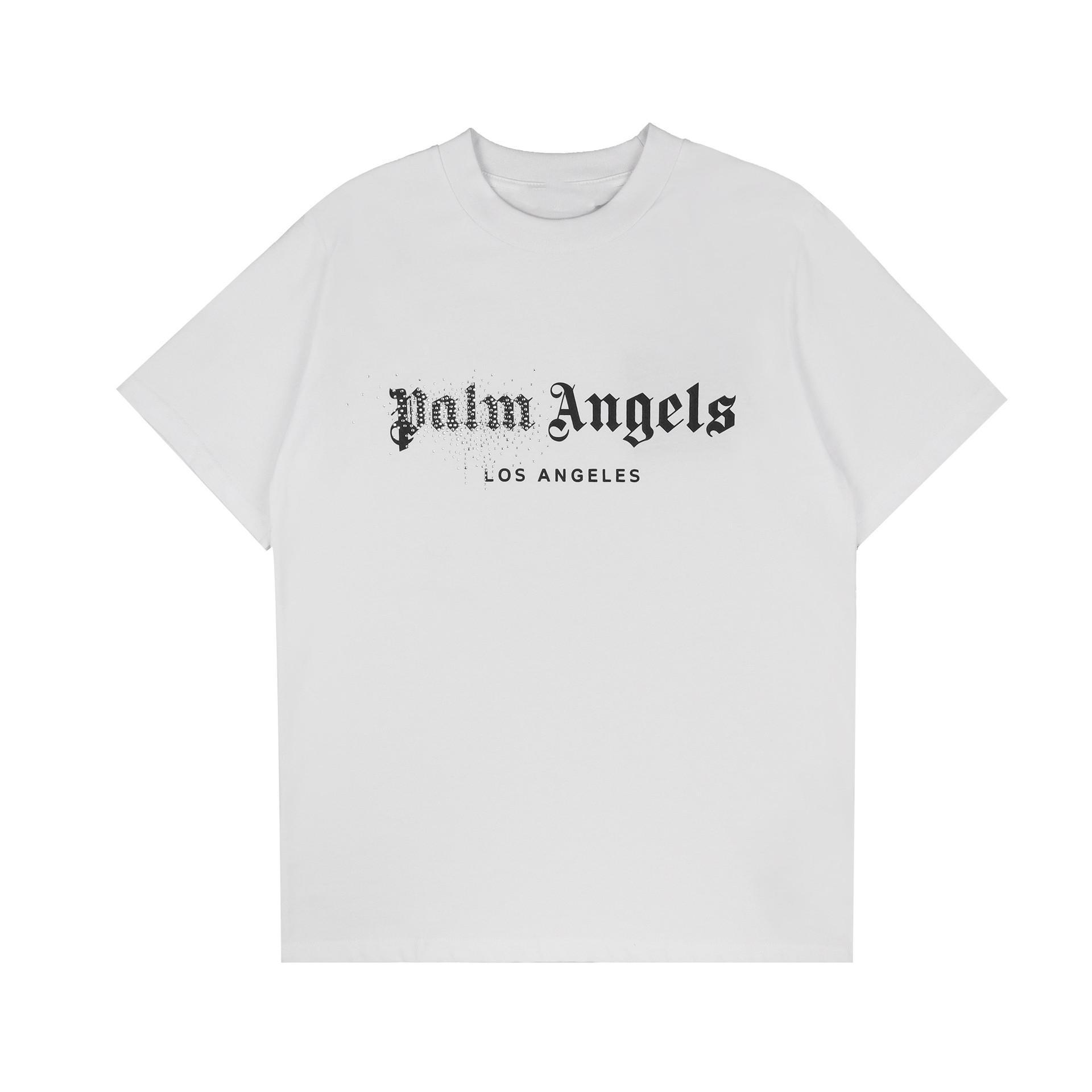 

Графіті Літера Круглий Виріз Оверсайз Футболка - Модна Коротка Рукава hot diamond, S білий