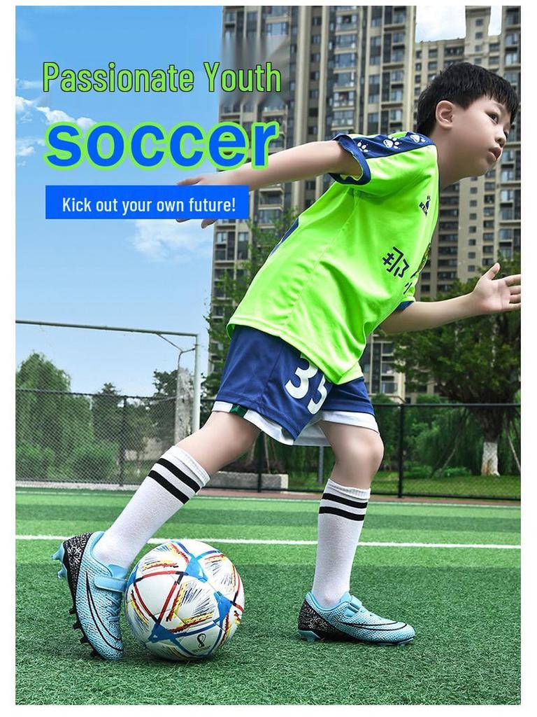 Kids' Football Boots for Boys & Girls, Middle/Older Children with Long Studs, Ideal for Primary School & Competitive Play