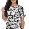 Ted Baker Womens/Ladies Abriee Poppy Floral Puff Sleeve Midi Dress
