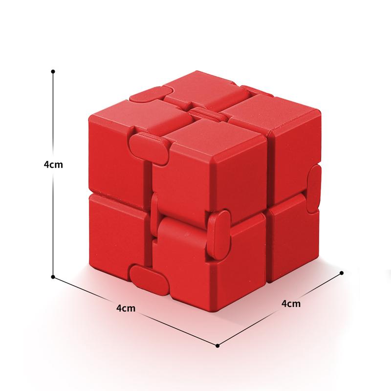 Zauberwürfel Stressabbau-Spielzeug Unendlichkeitswürfel Tragbares Lernspielzeug Dekomprimieren Entspannungsspielzeug für Kinder Erwachsene Weihnachtsgeschenk