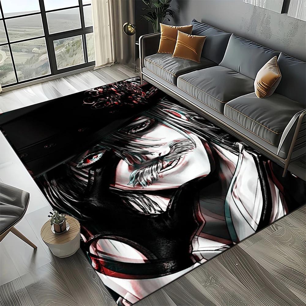 New Style Record of Ragnarok Cartoon Anime Carpet Rug for Living Room Bedroom Home Sofa Decoration,Kids Non-slip Floor Mat