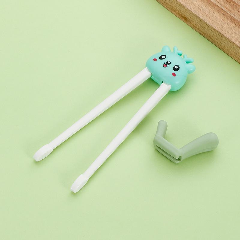 304 Stainless Steel Kids' Fork, Spoon, and Chopsticks Set - For Infant and Toddler Mealtime Training