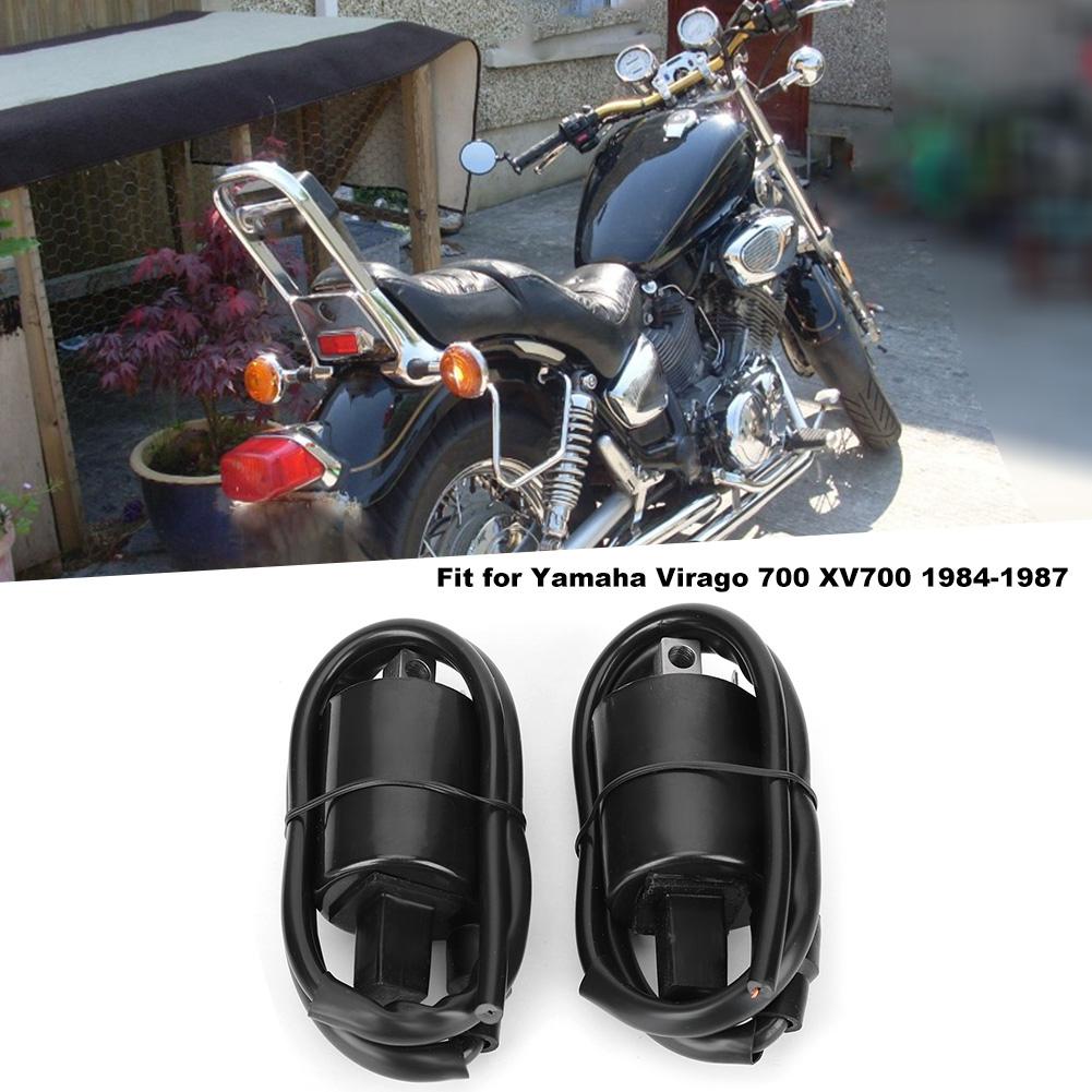 2 ks Zapalovací kratší a delší cívky vhodné pro Yamaha Virago 700 XV700 19841987