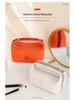 High-End Solid Color Makeup Travel Bag: Large Capacity, Three-Dimensional, Portable & Simple Design