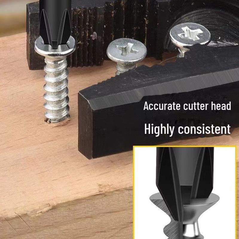 Strong Magnetic Multi-Function Screwdriver with Non-Slip Rubber Handle