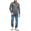 Teseulla Brushed Fleece Quarter Zip T-Shirt Zipper Pocket