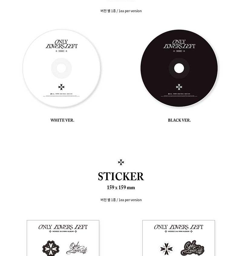 WOODZ [ONLY LOVERS LEFT] 3rd Mini Album