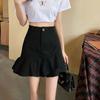 Damen Frühling und Sommer High-Waist Rock
