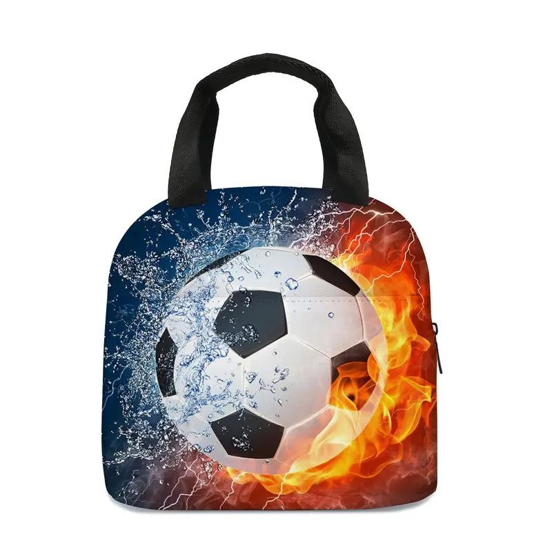 Portable Bento Bag Cartoon Thermal Insulation Bag Aluminum Foil Lunch Bag Student Bento Bag Thickened Thermal Insulation Lunch Box Bag