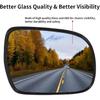 Passenger Side Mirror Replacement For Lexus RX330 2004-2006 RX350 2007-2009 RX400H 2006-2009 - Mirrors Glass, Right Side Rear View Mirror Glass With