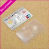 3/2/1PCS 3X Magnifier Magnification Credit Card Size Transparent Magnifier Reading Magnifying Glass Lens Pocket Magnifier