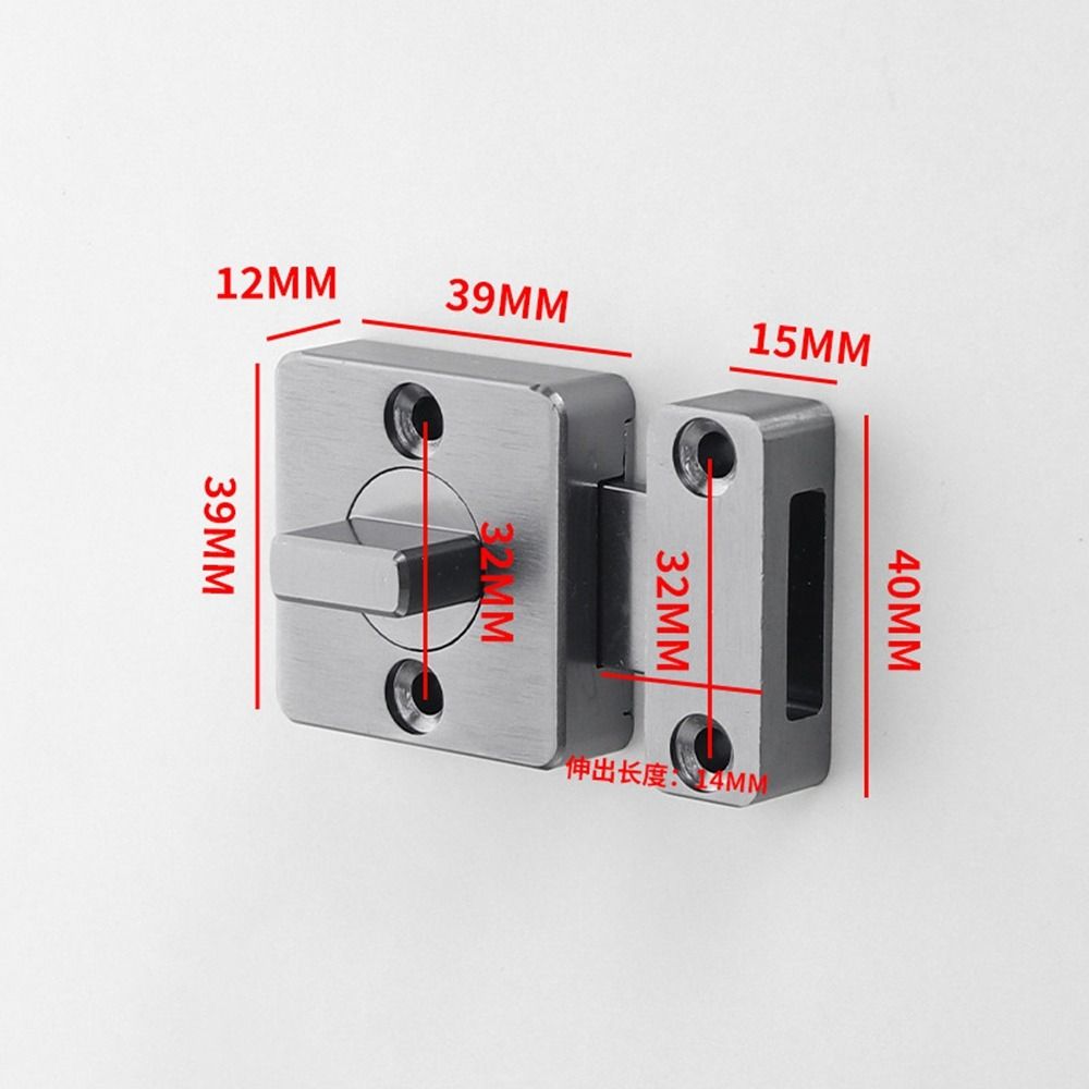 Hardware Security Bolt Latch Anti-theft Door Hasps Lock New Door Lock Buckle Door