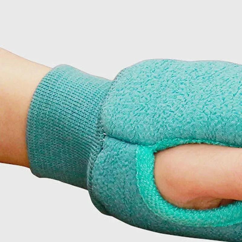 Exfoliating Bath Shower Gloves Dead Skin Removal Spa Massage Body Scrub Towel for Healthy Skin