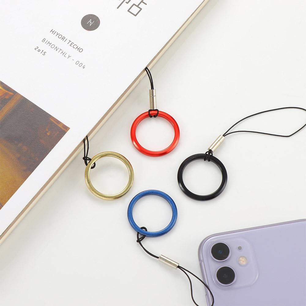 Charm Mobile Phone Detachable Keychain Anti-lost Lanyard Phone Strap Wrist Rope Finger Ring Buckle
