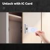 Drawer Electronic Lock Bluetooth-Compatible Keyless Smart Drawer Lock RFID Card Smart Electronic Lock for Furniture Drawer